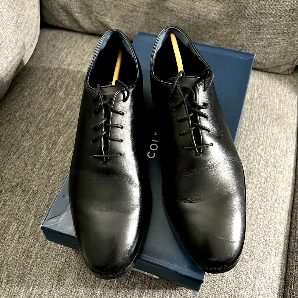 Cole Haan Jefferson Grand wholecut black, size 11.5. Perfect new condition!!!